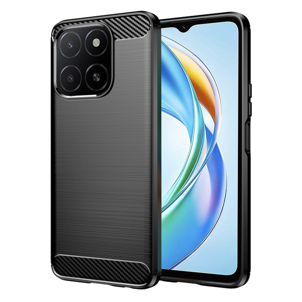 TechSuit Husa de protectie Techsuit Carbon Silicone compatibil cu Honor X5b, Negru