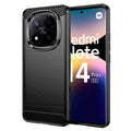 Techsuit - Carbon Silicone - Xiaomi Redmi Note 14 Pro+ 5G - Black