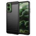 Techsuit - Carbon Silicone - Motorola Moto G35 - Black