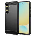 Techsuit - Carbon Silicone - Samsung Galaxy S24 FE - Black