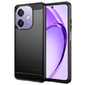 Techsuit - Carbon Silicone - Oppo A40 4G / A60 5G - Black