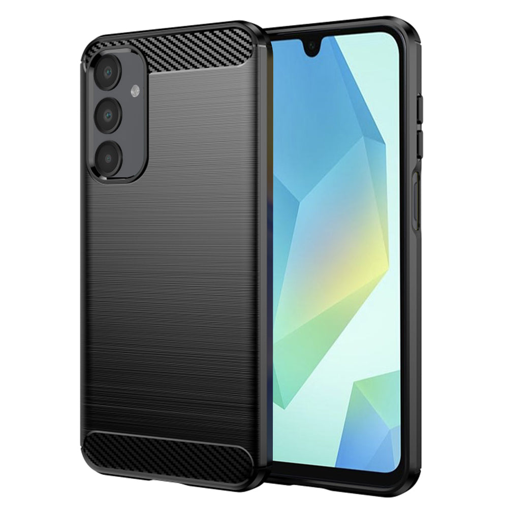 Techsuit - Carbon Silicone - Samsung Galaxy A16 4G / A16 5G - Black