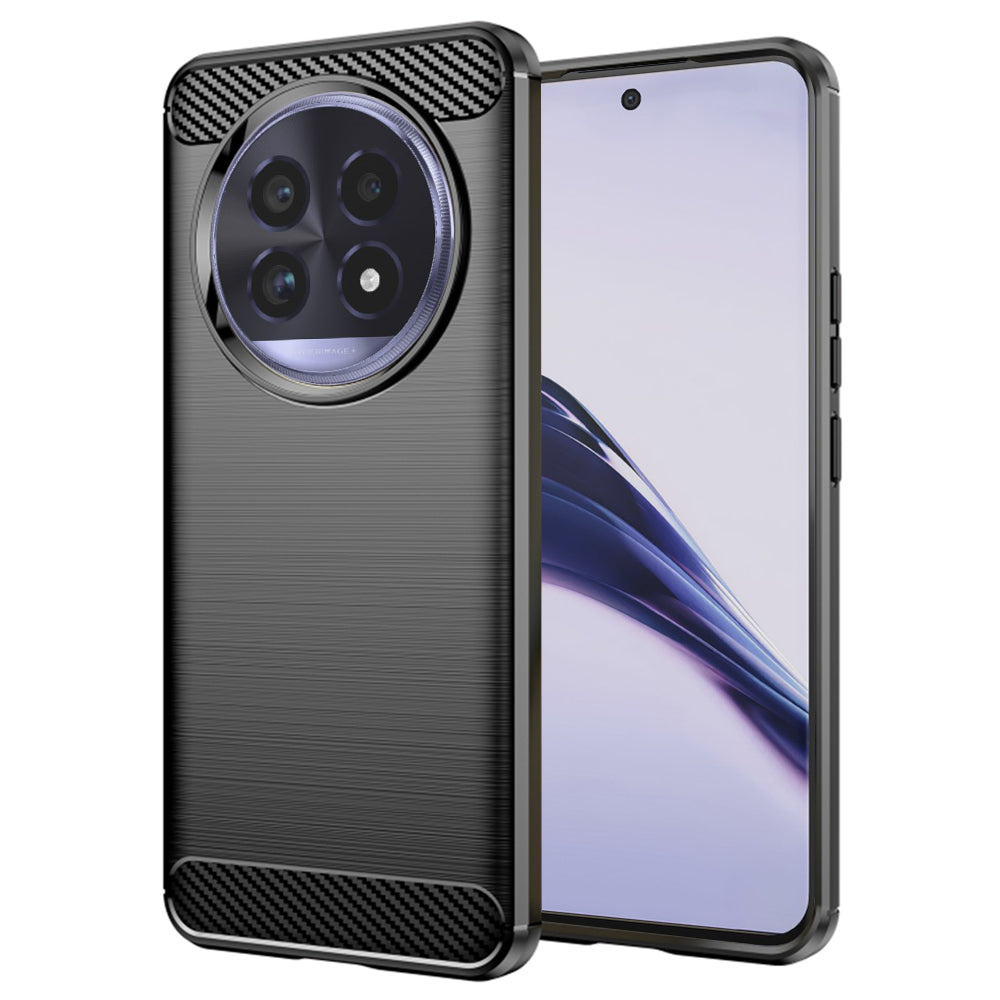Techsuit - Carbon Silicone - Realme 13 Pro / 13 Pro+ - Black