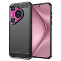 Techsuit - Carbon Silicone - Huawei Pura 70 - Black