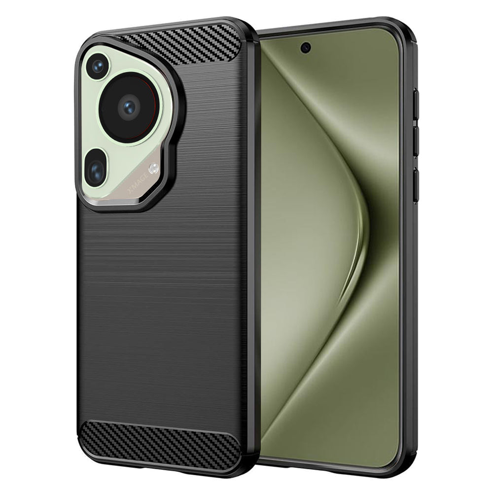Techsuit - Carbon Silicone - Huawei Pura 70 Ultra - Black