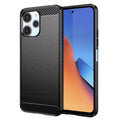 Techsuit - Carbon Silicone - Xiaomi Redmi 12 4G / 12 5G - Black