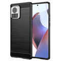 Techsuit - Carbon Silicone - Motorola Edge 30 Ultra - Black