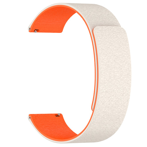 Techsuit - Watchband 22mm (W074) - Samsung Galaxy Watch (46mm)/Watch 3/Gear S3, Huawei Watch GT/GT 2 (46mm) - Beige / Or