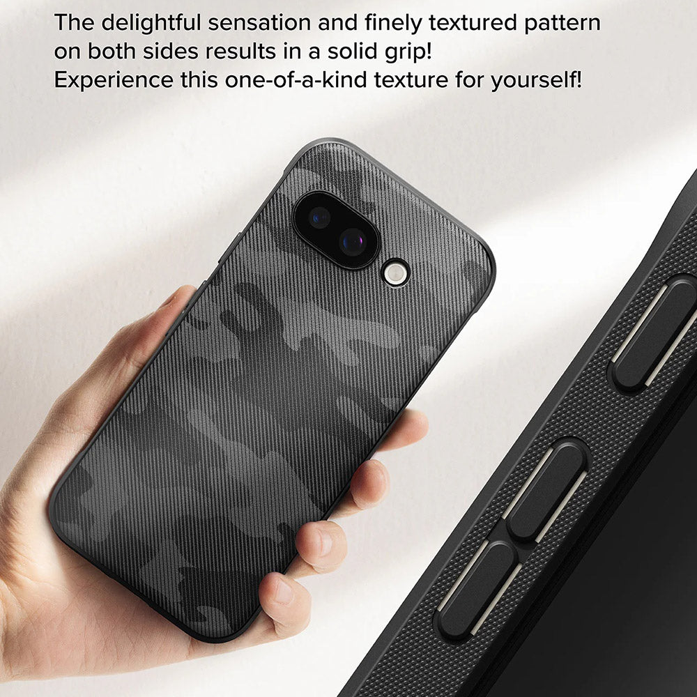 Ringke Husa de protectie Ringke Onyx Design compatibil cu Google Pixel 9a, Camo Black – imagine 3