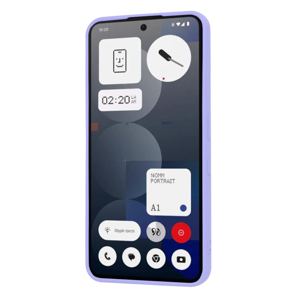 Techsuit - SoftFlex - Nothing Phone (3a) Pro - Light Purple