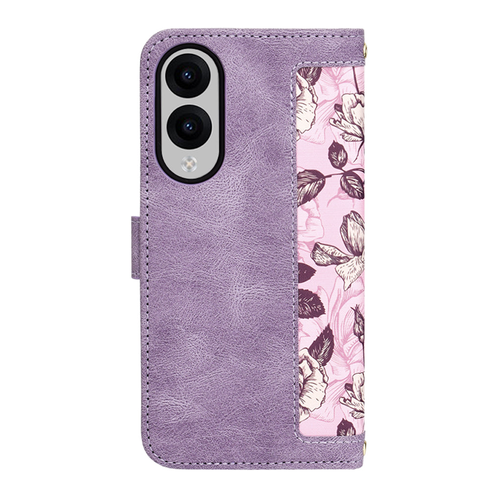 Techsuit - FlipCraft - Samsung Galaxy S25 Edge - Mysterious Purple
