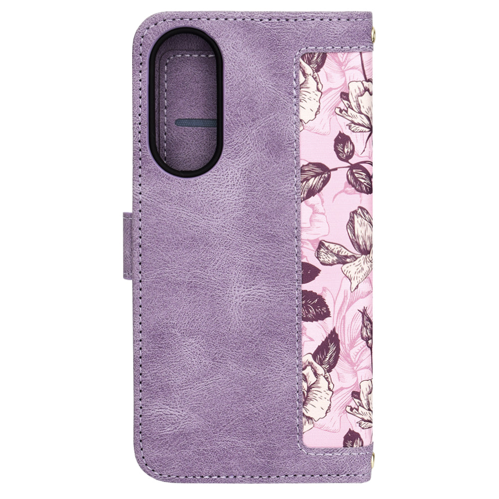 Techsuit - FlipCraft - Samsung Galaxy S25 Edge - Mysterious Purple