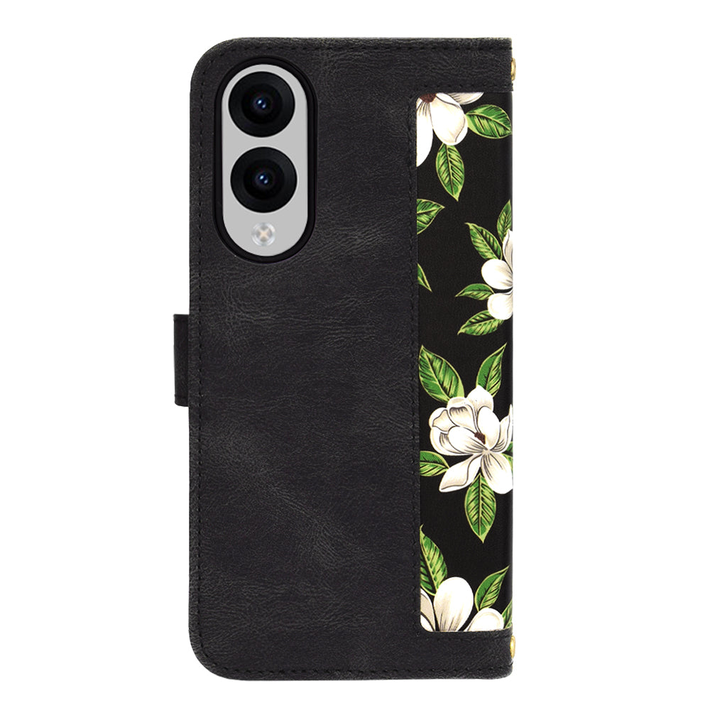 Techsuit - FlipCraft - Samsung Galaxy S25 Edge - Flowers of the Dawn