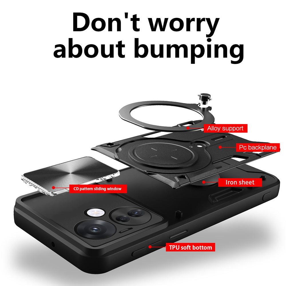 Techsuit - CamGuard Pro - Oppo Reno13 Pro - Blue