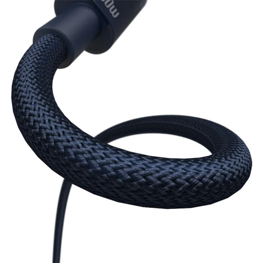 Baseus - Data Cable Explorer (P10319704321-00) - Type-C, Fast Charge, 100W, with Auto Shutdown, Naylon, 1m - Deepsea Blu