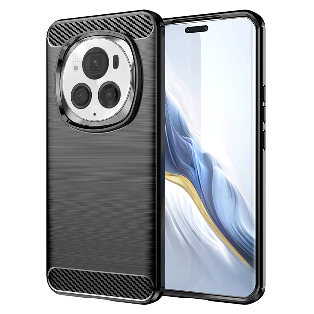 Techsuit - Carbon Silicone - Honor Magic6 Pro - Black