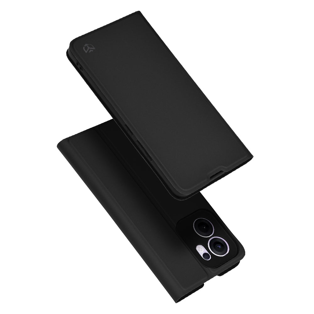 Techsuit - Magskin Book - Oppo Reno13 F 4G / Reno13 F 5G / Reno13 FS 5G - Black