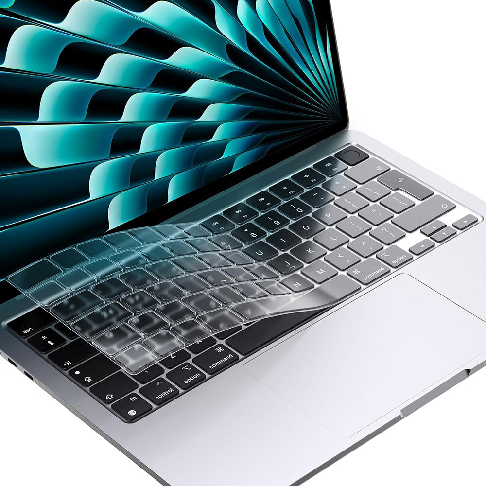 Techsuit - Premium Keyboard Cover PureTypeX (KC1) - Ultra Thin, for MacBook Pro 14 (2021-2024)/ Air 13/15 (2022-2025) - 