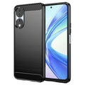 Techsuit - Carbon Silicone - Honor X7b / X7b 5G / 90 SMART - Black