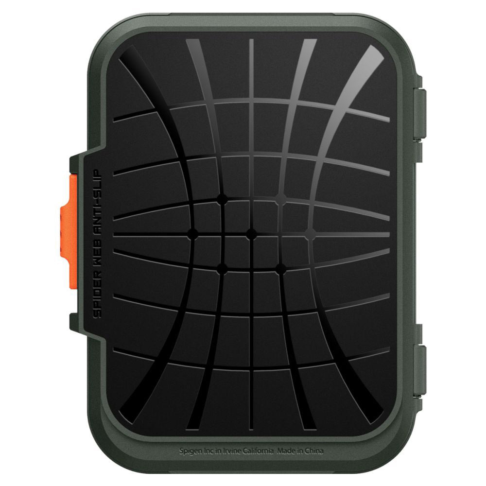Spigen - Magnetic Card Holder Lock Fit MagSafe (AFA08528) - Universal, for Card / Cash - Military Green