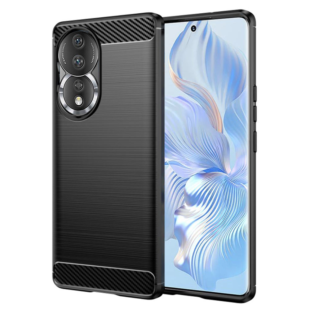 Techsuit - Carbon Silicone - Honor 90 / Honor 80 - Black