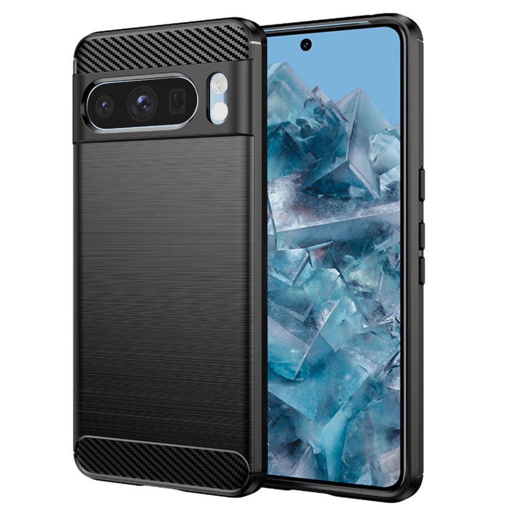 Techsuit - Carbon Silicone - Google Pixel 8 Pro - Black