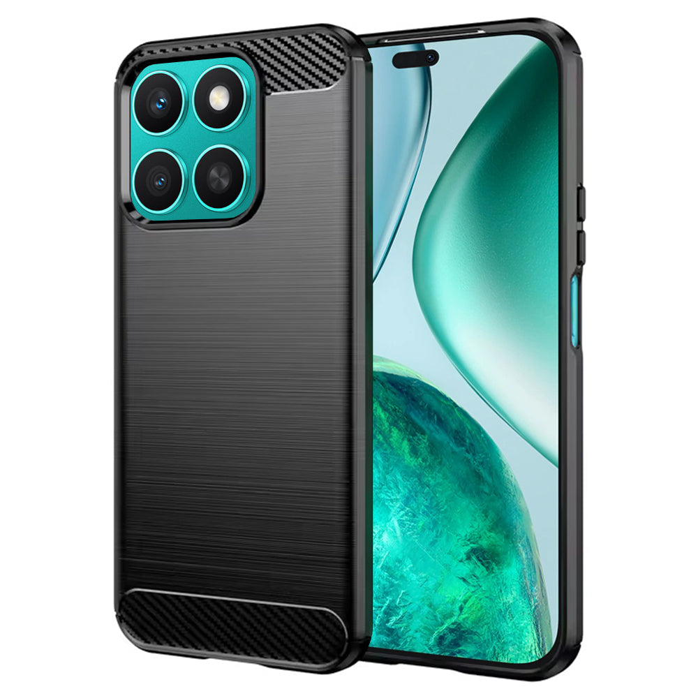 Techsuit - Carbon Silicone - Honor X8c - Black