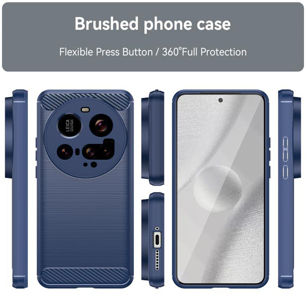 Techsuit - Carbon Silicone - Xiaomi 15 Ultra - Blue