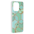 Techsuit - Marble Series - Xiaomi Redmi Note 13 4G - Green Hex