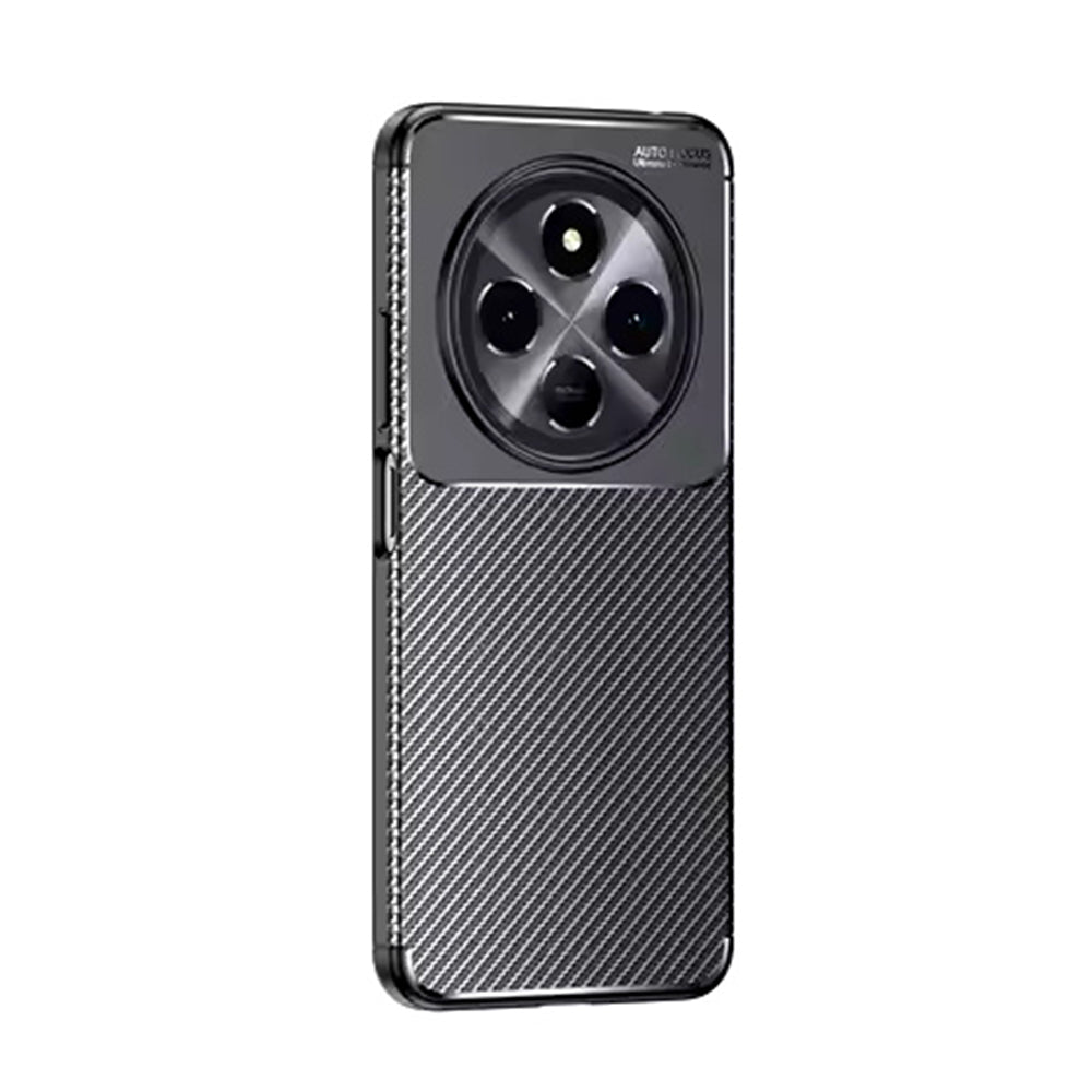 Techsuit - CarbonFiber - Xiaomi Redmi Note 14 Pro 4G - Black