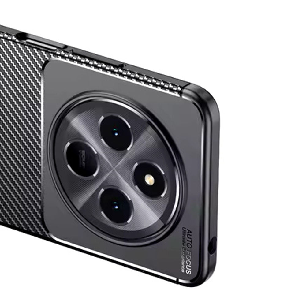 Techsuit - CarbonFiber - Xiaomi Redmi Note 14 Pro 4G - Black