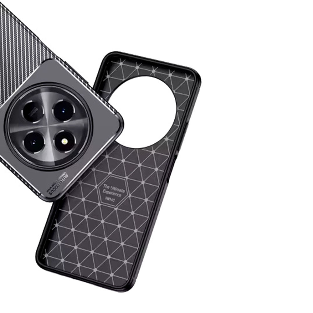 Techsuit - CarbonFiber - Xiaomi Redmi Note 14 Pro 4G - Black