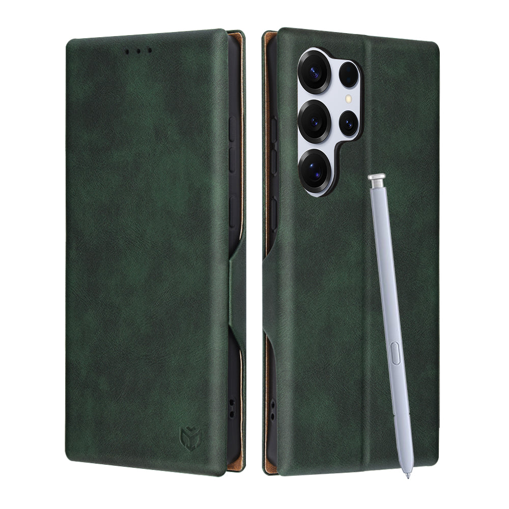 Techsuit - Safe Wallet Plus - Samsung Galaxy S25 Ultra - Green