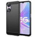 Techsuit - Carbon Silicone - Oppo A58 5G / A78 5G - Black