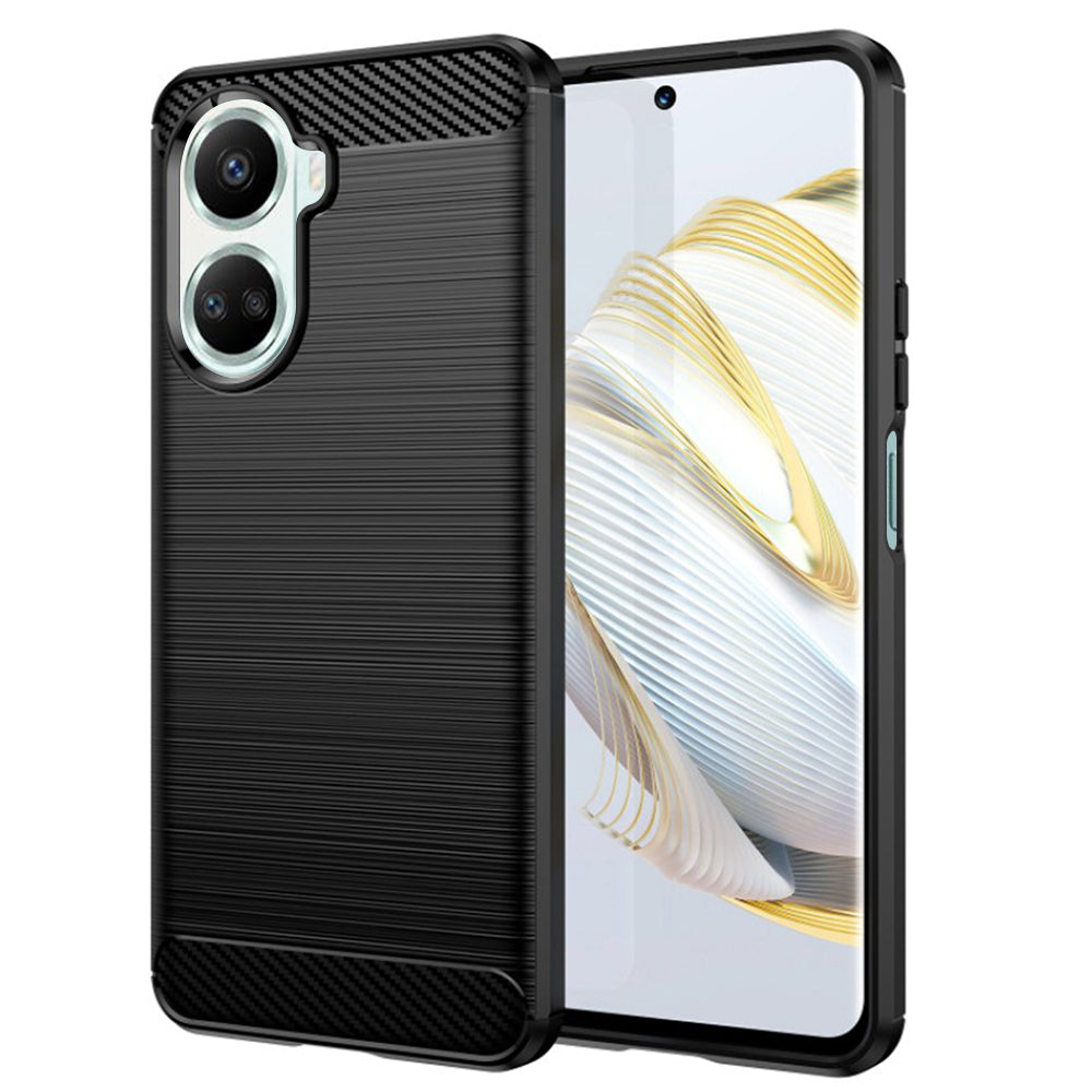 Techsuit - Carbon Silicone - Huawei nova 10 SE - Black