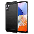 Techsuit - Carbon Silicone - Samsung Galaxy A14 4G / A14 5G - Black