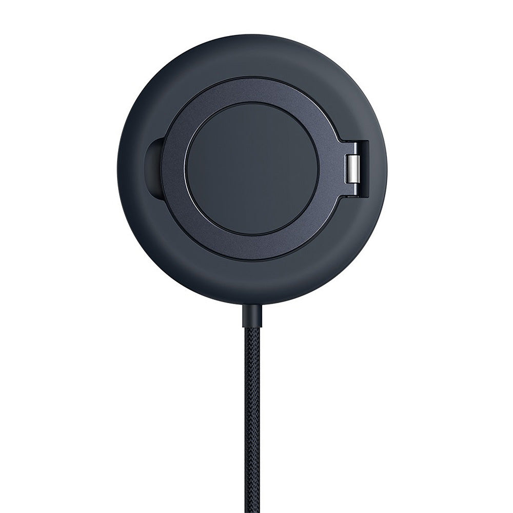 Baseus - Magnetic Wireless Charger Simple Mini4 (P10273300121-02) - Universal, with Stand, USB-C, Qi2, 15W, 1m - Cosmic 