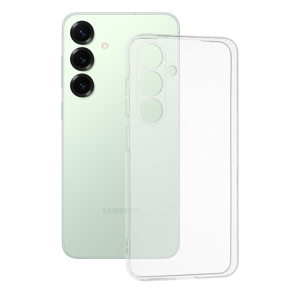 Techsuit - Clear Silicone - Samsung Galaxy S25 Plus - Transparent
