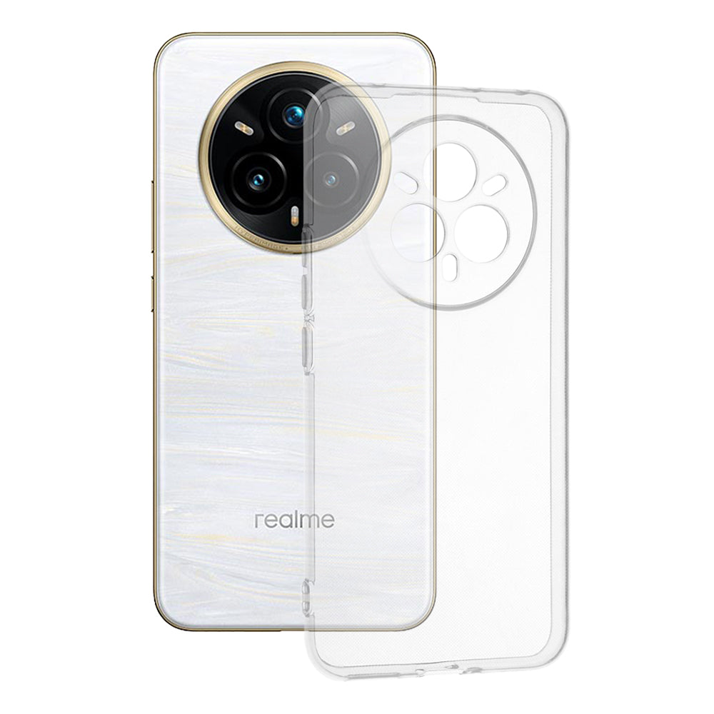 Techsuit - Clear Silicone - Realme 14 Pro+ - Transparent