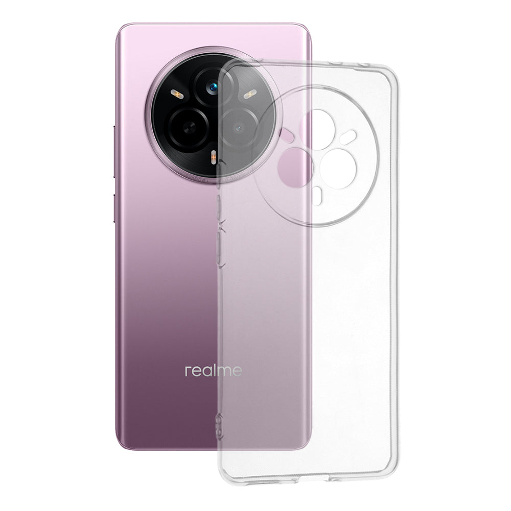 Techsuit - Clear Silicone - Realme 14 Pro - Transparent