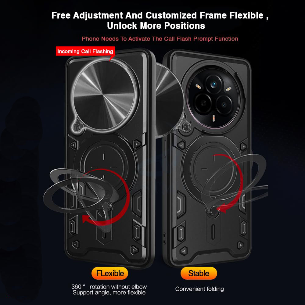 Techsuit - CamGuard Pro - Realme 14 Pro - Black
