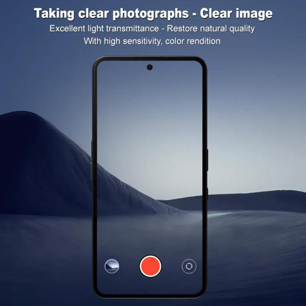 Techsuit - Full Camera Glass - Nothing Phone (3a) Pro - Black