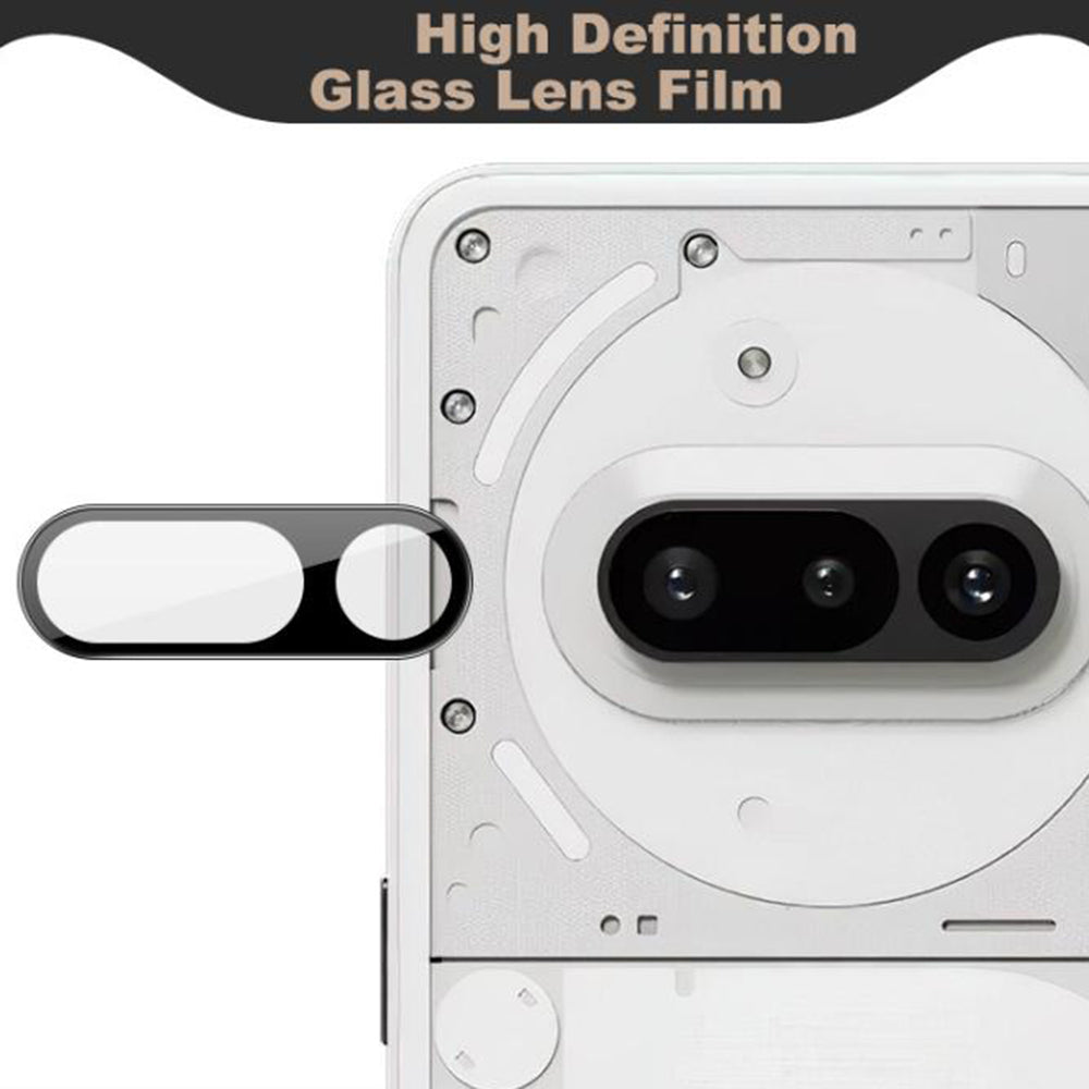 Techsuit - Full Camera Glass - Nothing Phone (3a) - Black
