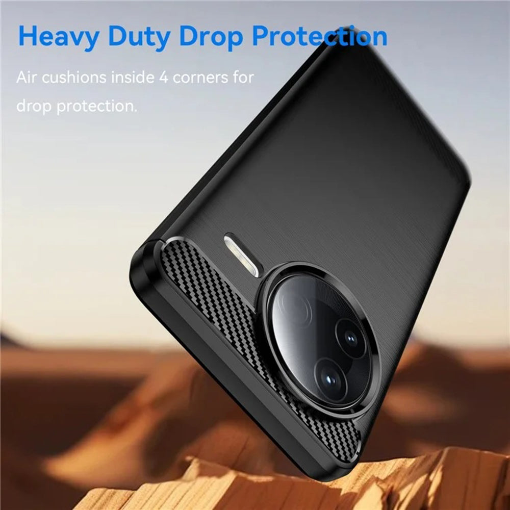 Techsuit - Carbon Silicone - Xiaomi Poco F7 Ultra - Black