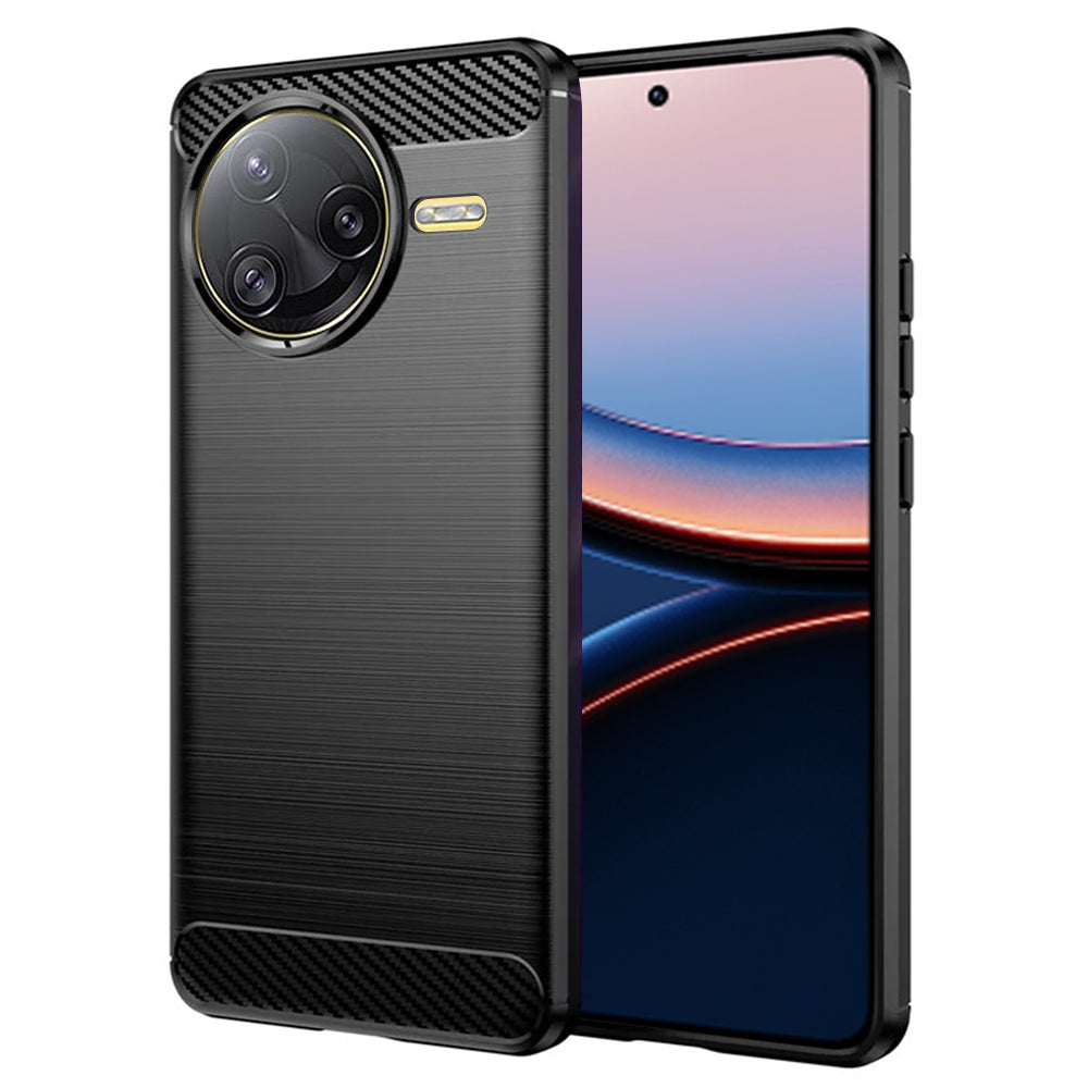 Techsuit - Carbon Silicone - Xiaomi Poco F7 Ultra - Black