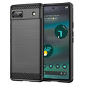Techsuit - Carbon Silicone - Google Pixel 6a - Black
