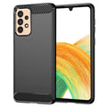 Techsuit - Carbon Silicone - Samsung Galaxy A33 5G - Black