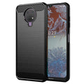 TechSuit Husa de protectie Techsuit Carbon Silicone compatibil cu Nokia G10 / G20, Negru