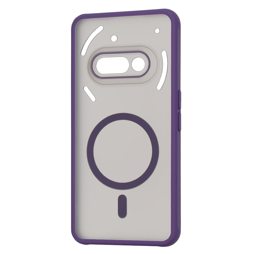 Techsuit - HaloFrost MagSafe Series - Nothing Phone (3a) - Deep Purple
