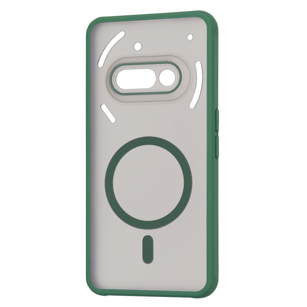 Techsuit - HaloFrost MagSafe Series - Nothing Phone (3a) - Midnight Green